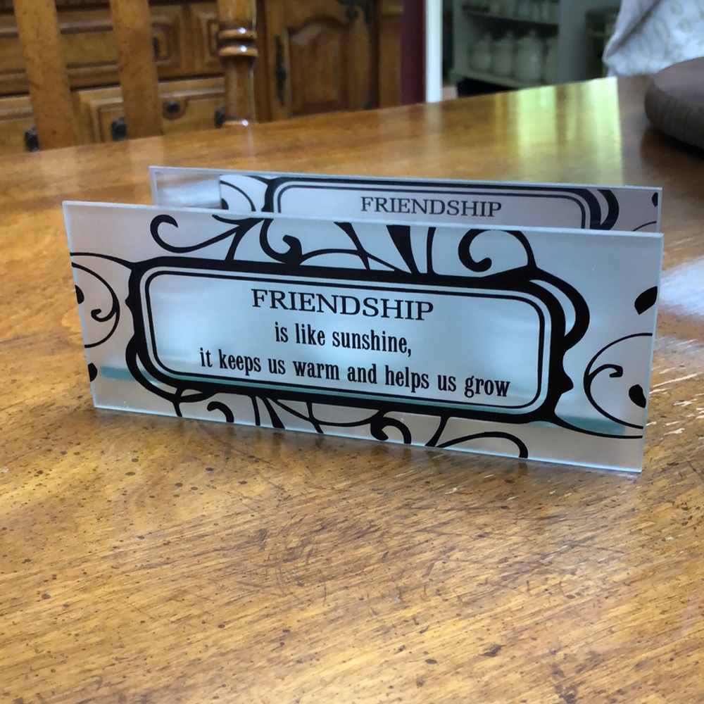 Friendship Candle holder